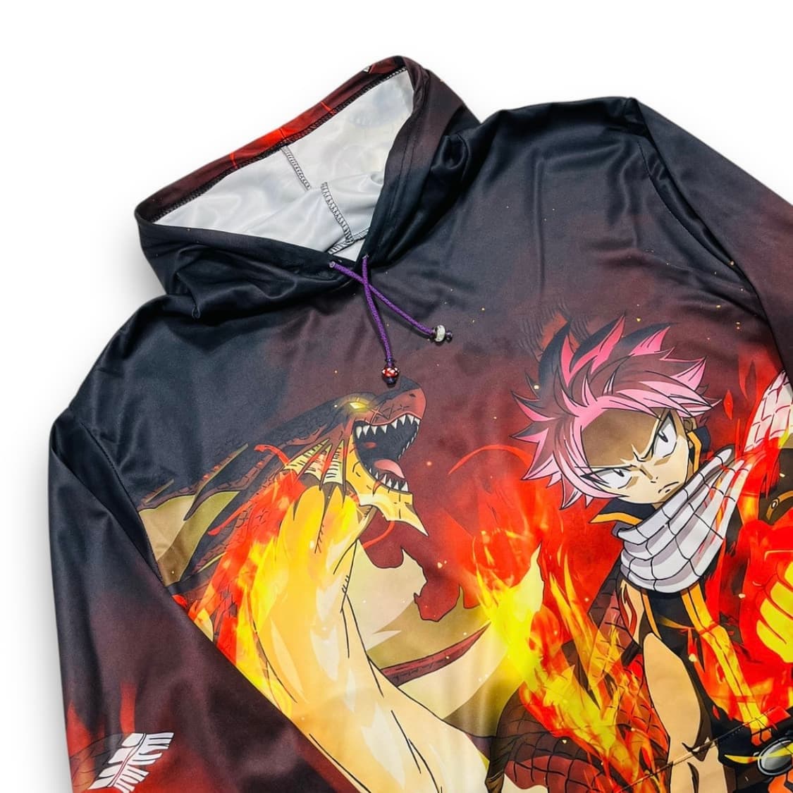 페어리 테일 나츠 드래그닐 아트 인디언 후디 상품이미지2