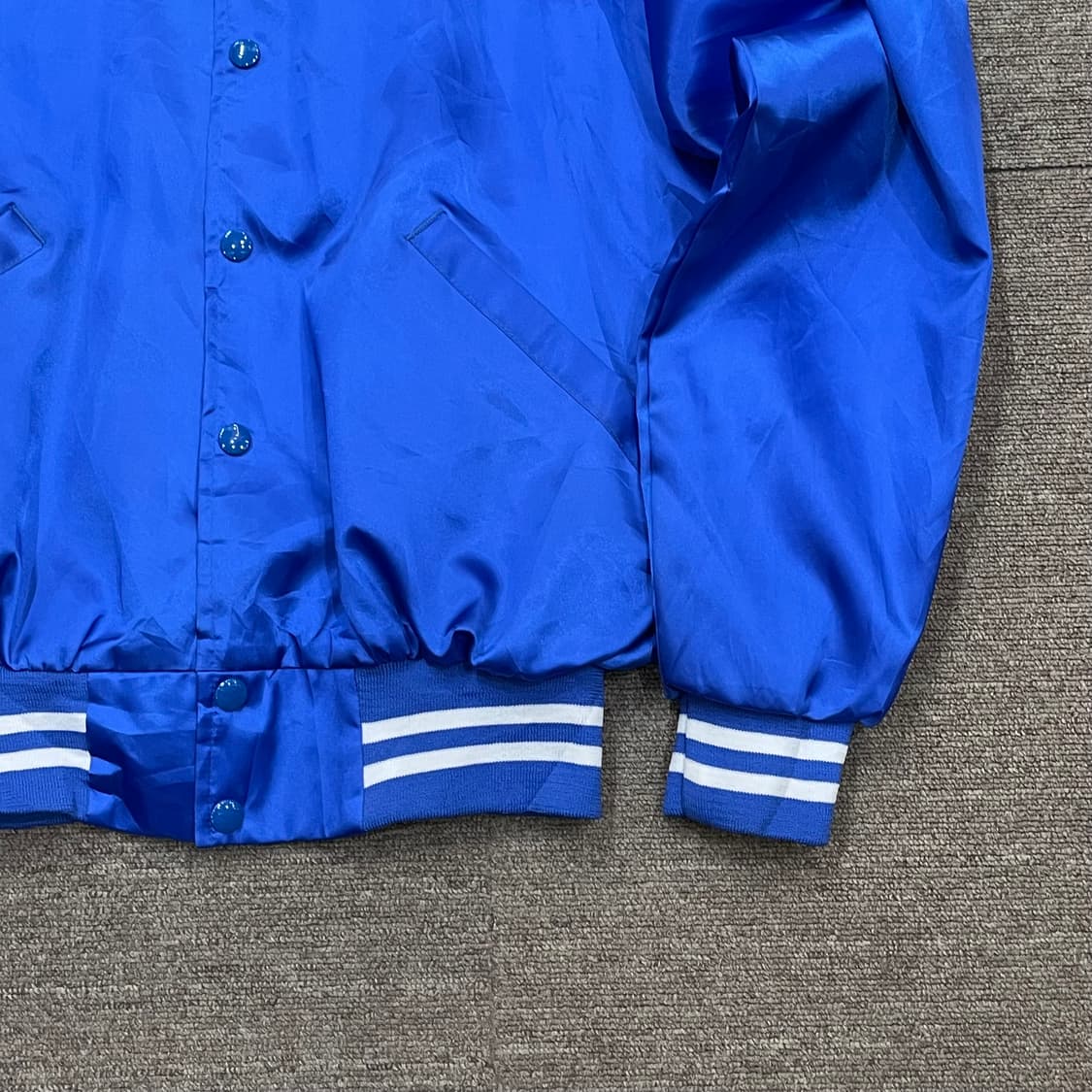 (M) USA 아메리칸 빈티지 나일론 스타디움 바시티 자켓 상품이미지5