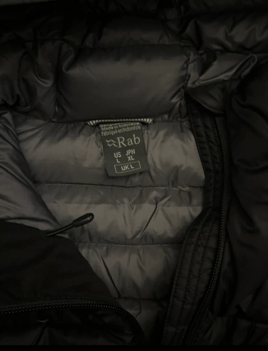 랩 마이크로라이트 앙파인 자켓 블랙 상품이미지2