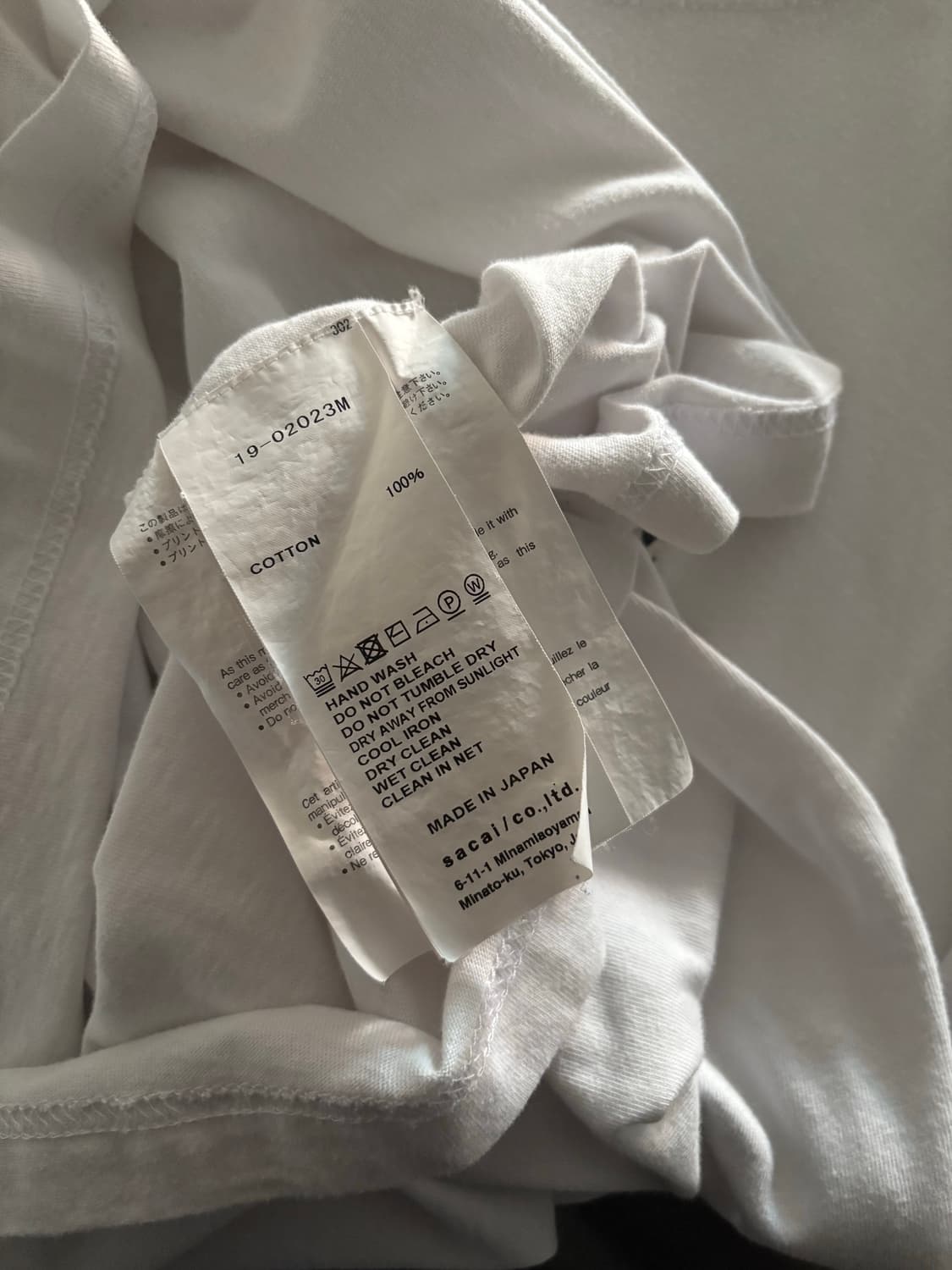 사카이 x 프라그먼트 19SS Fragile 티셔츠 상품이미지6