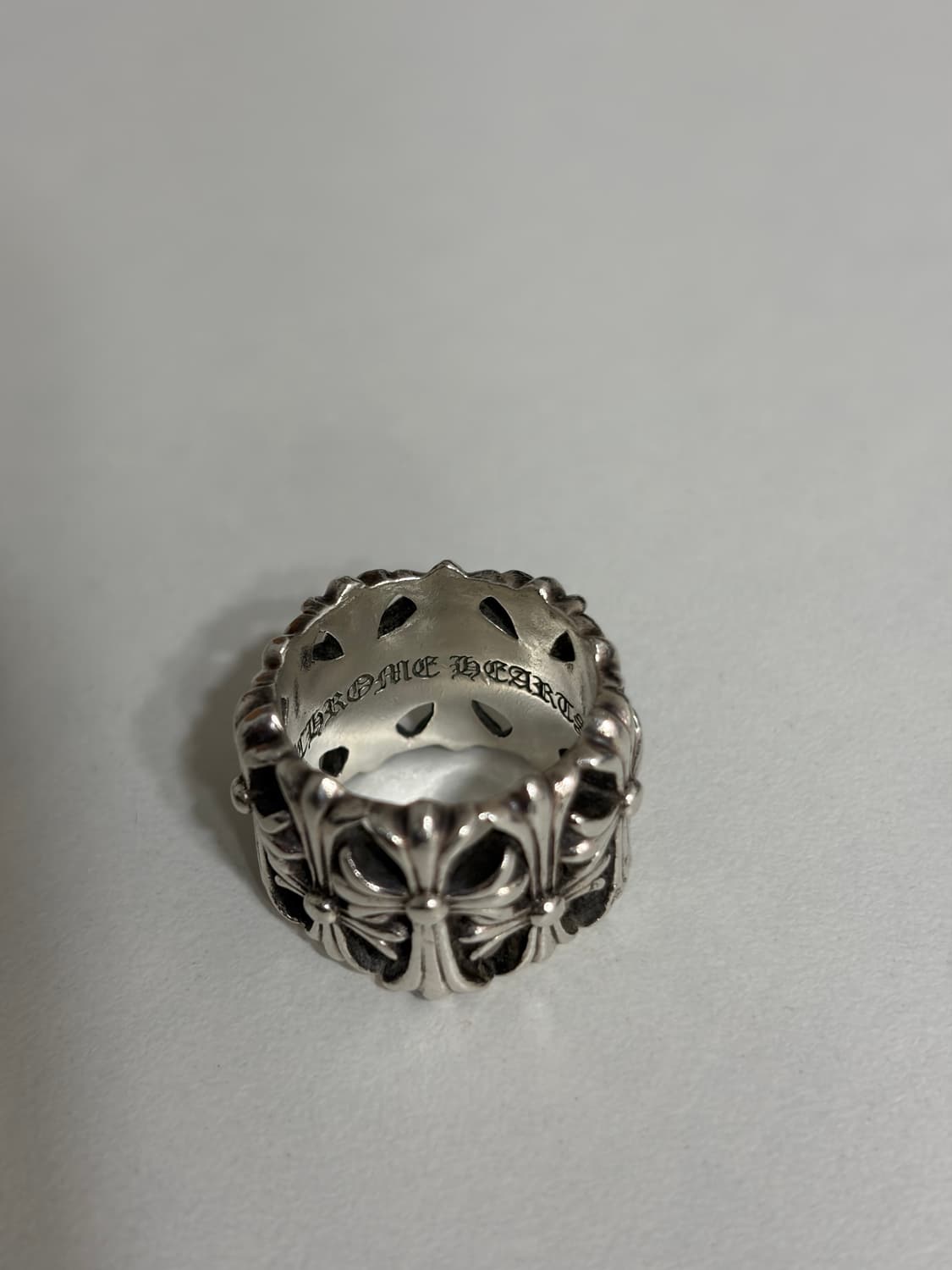 크롬하츠 세메터리 라운드링 14-15호 상품이미지7