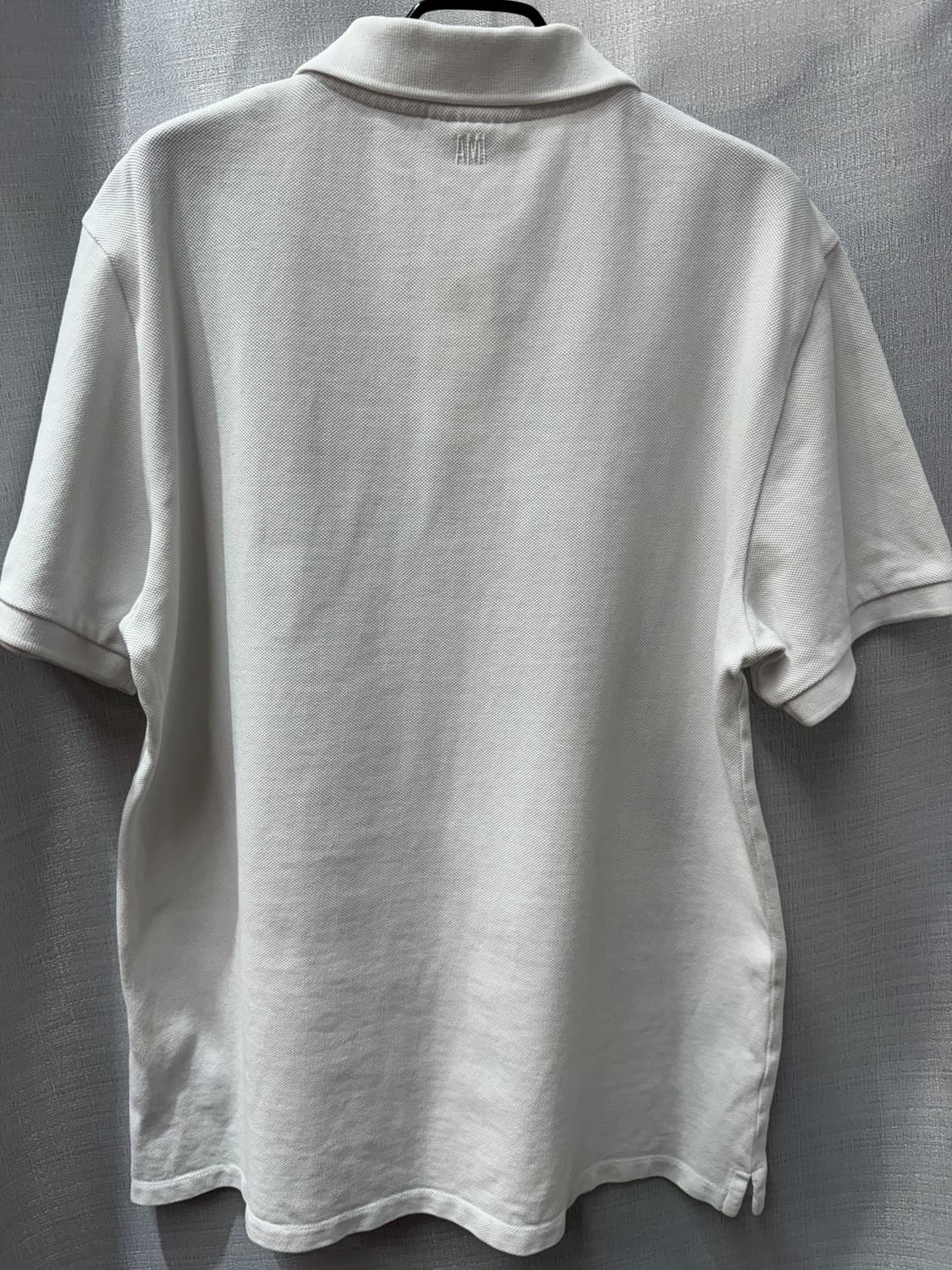 아미 로고자수 반팔 셔츠 M(남여공용) 상품이미지4