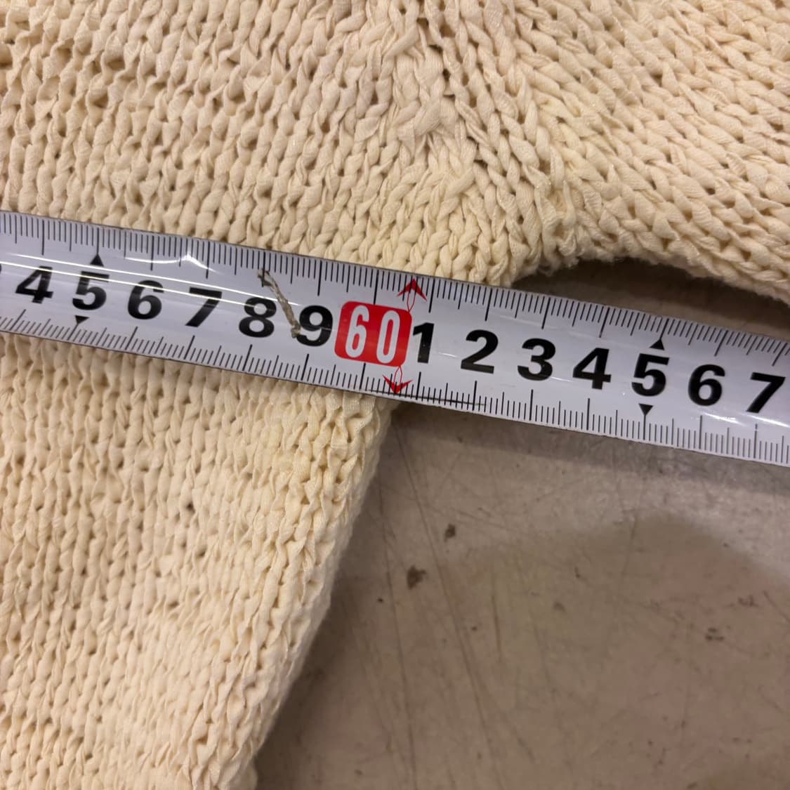 더 오픈 프로덕트 커팅 패턴 니트 상품이미지5