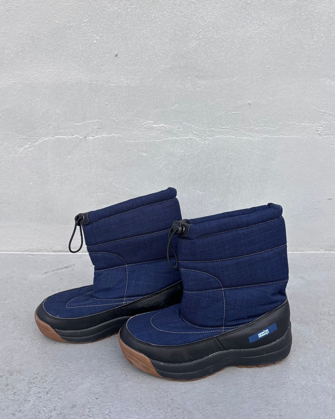 COSBY 빈티지 블루 마운틴 패딩 부츠 상품이미지1