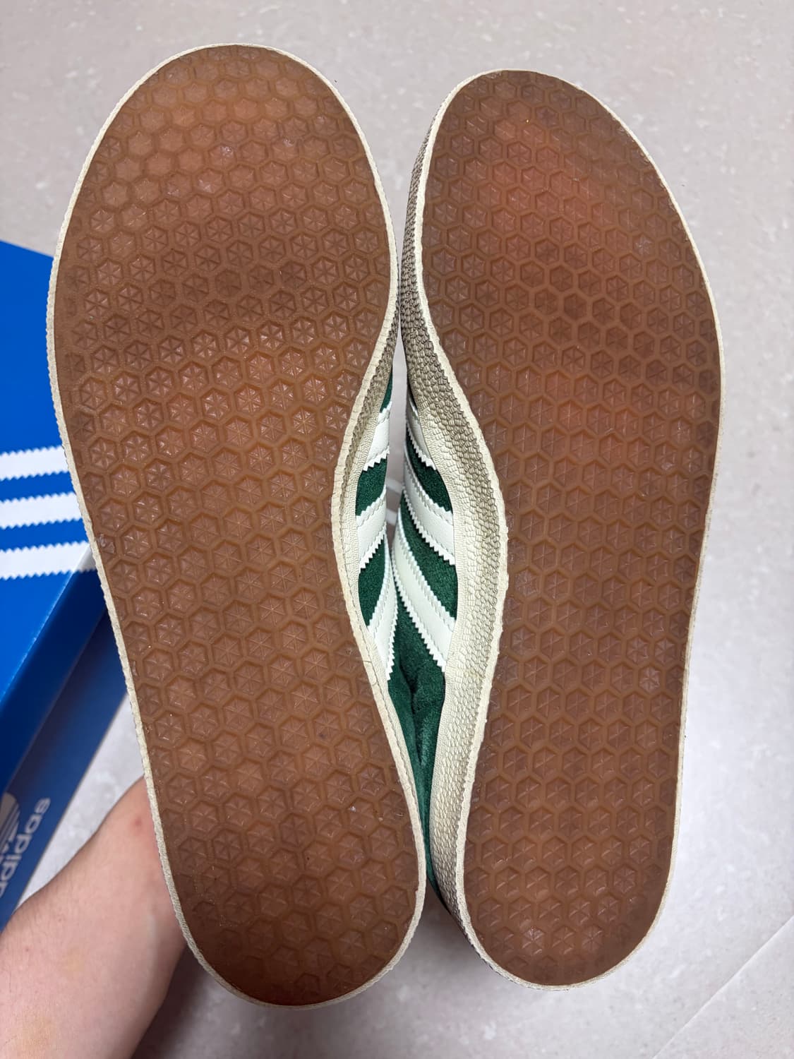 아디다스 가젤 다크 그린 크림화이트 상품이미지4