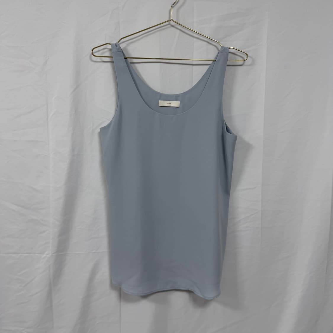 ORR(오르) 와이드넥 슬리브리스 블라우스 상품이미지1