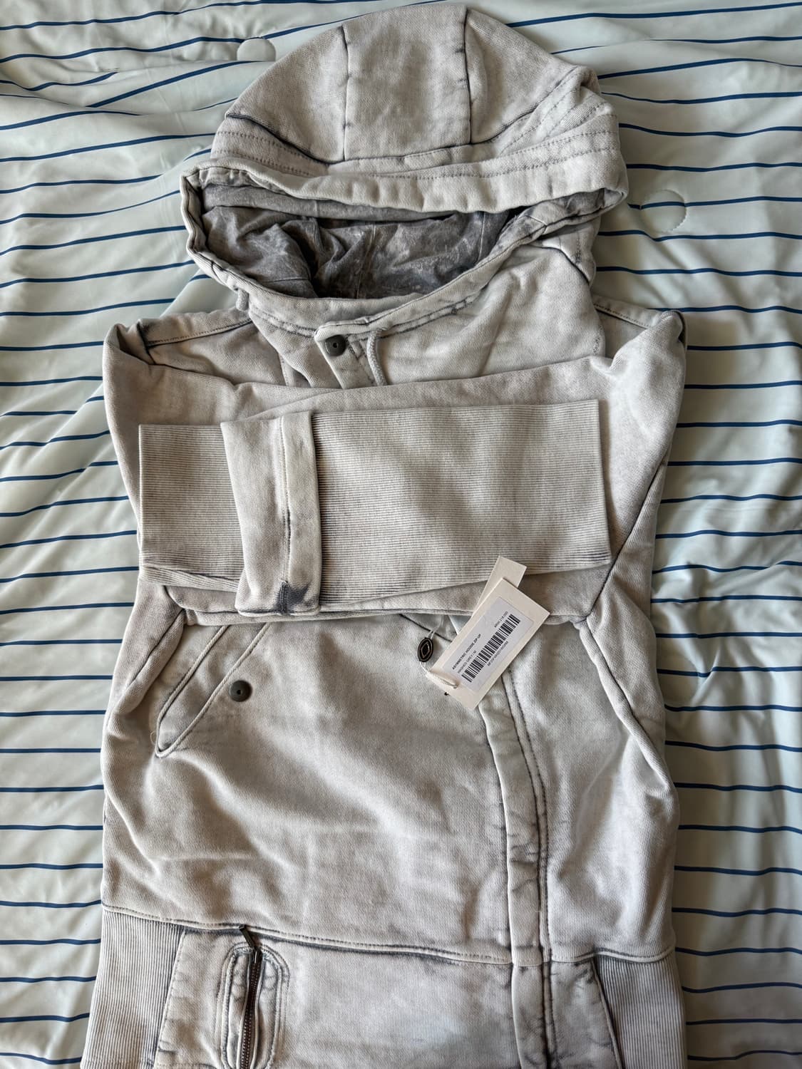 미스치프 ASYMMETRIC HOODIE ZIP-UP 판매 상품이미지4