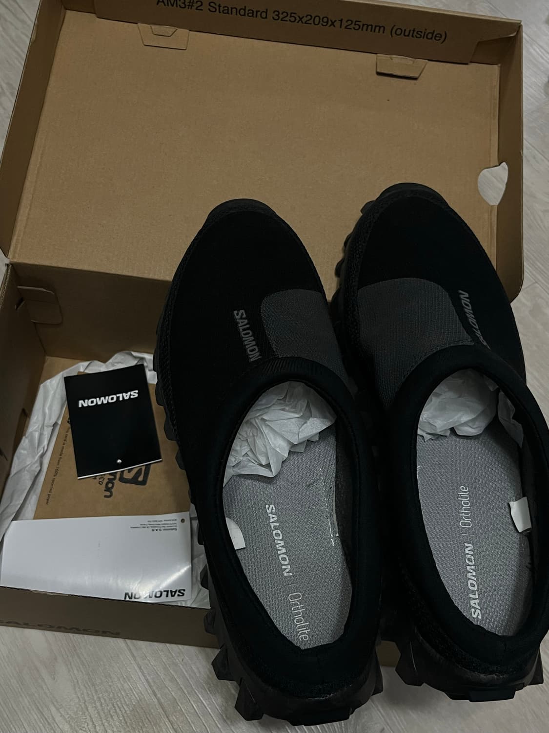 살로몬 스노우클로그 블랙 아스팔트 270 상품이미지4