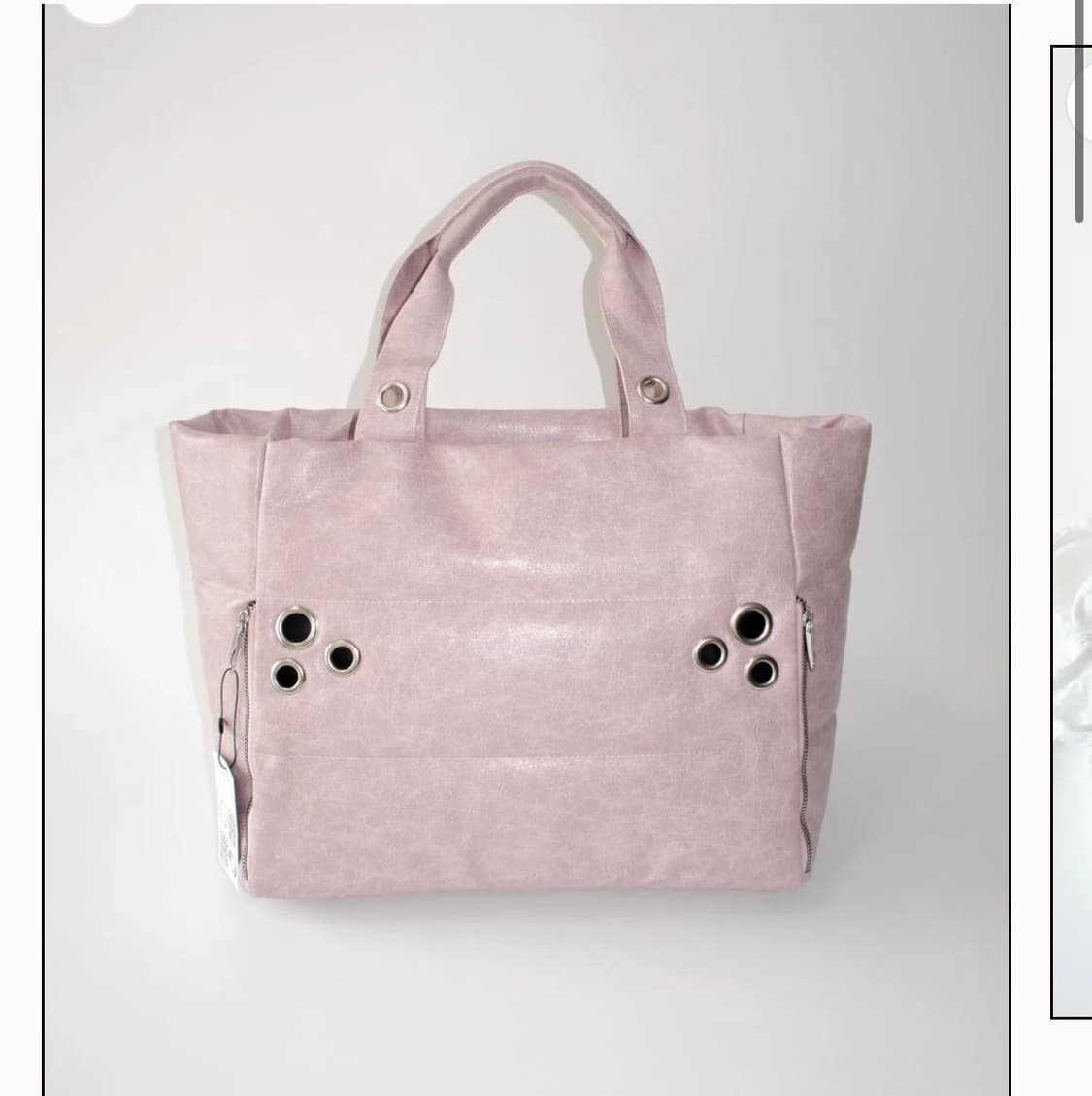 COOLSIDEOFTHEPILLOW MY EYELET TRAVEL BAG 상품이미지1