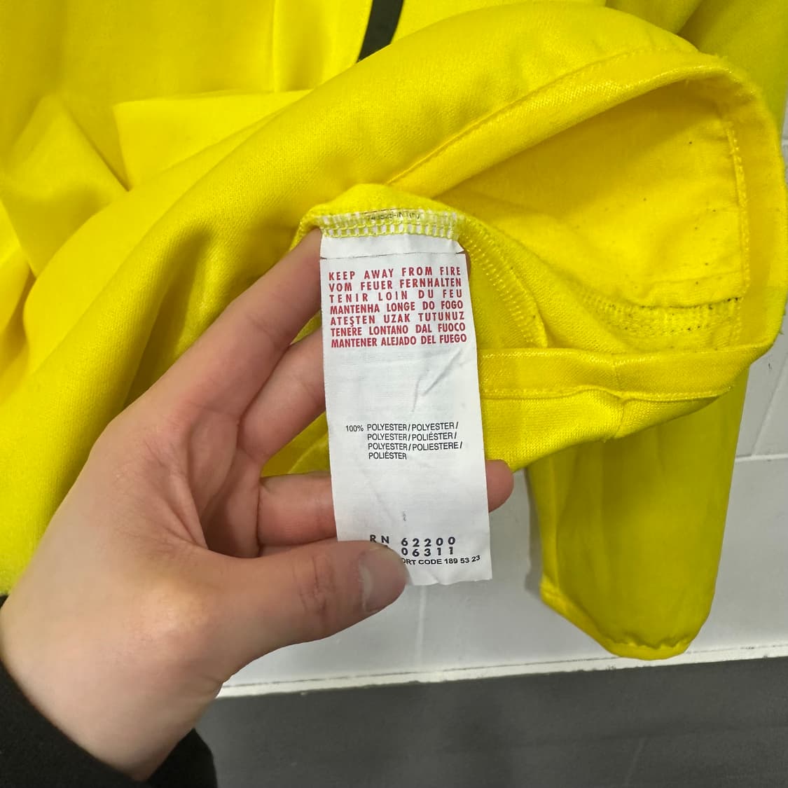 퓨마 도르트문트 반집업 져지 상품이미지4