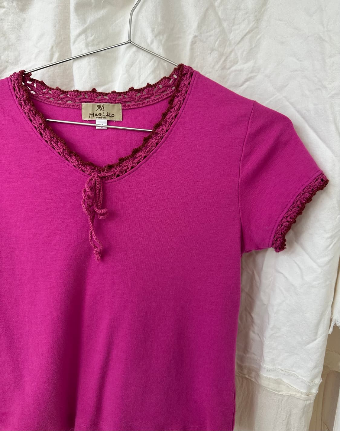 mariko london pink tee 상품이미지2