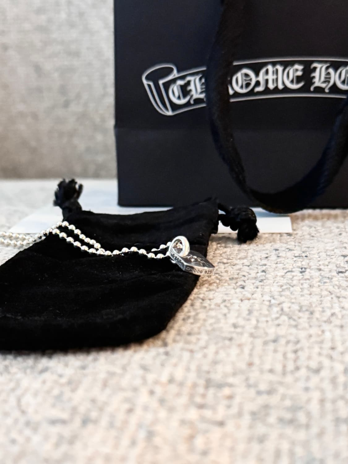 크롬하츠 타이니 스타 도그택 볼체인  상품이미지6