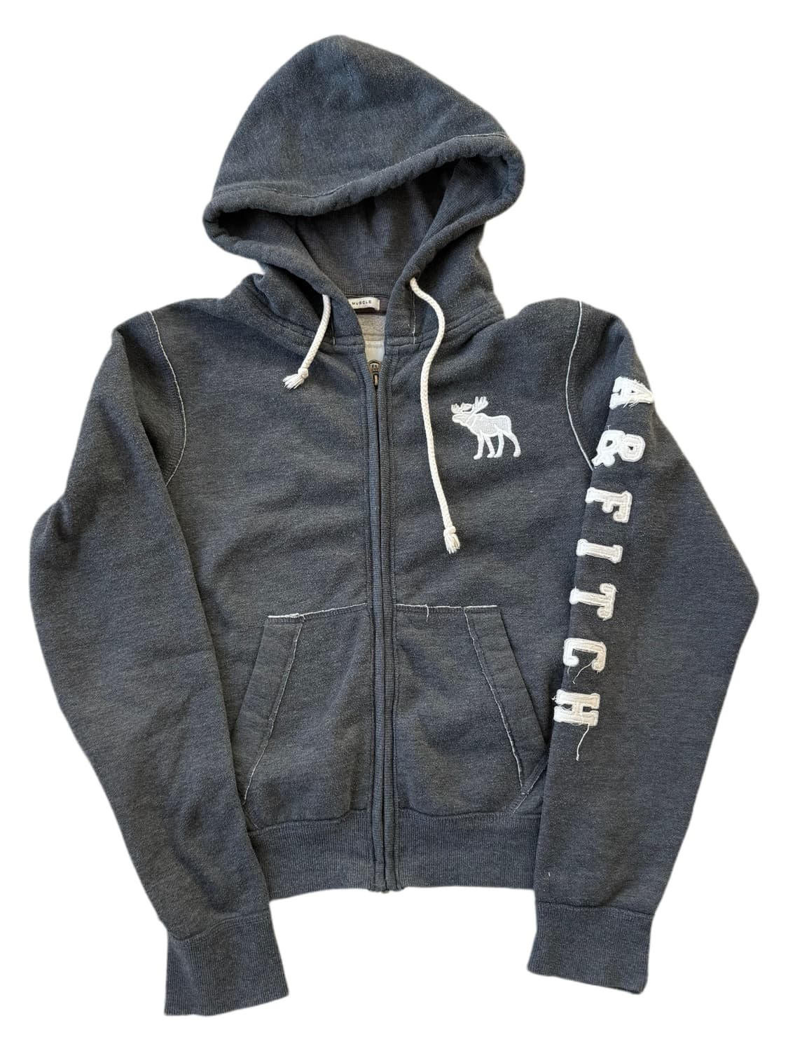 아베크롬비 회색 후드집업 상품이미지1