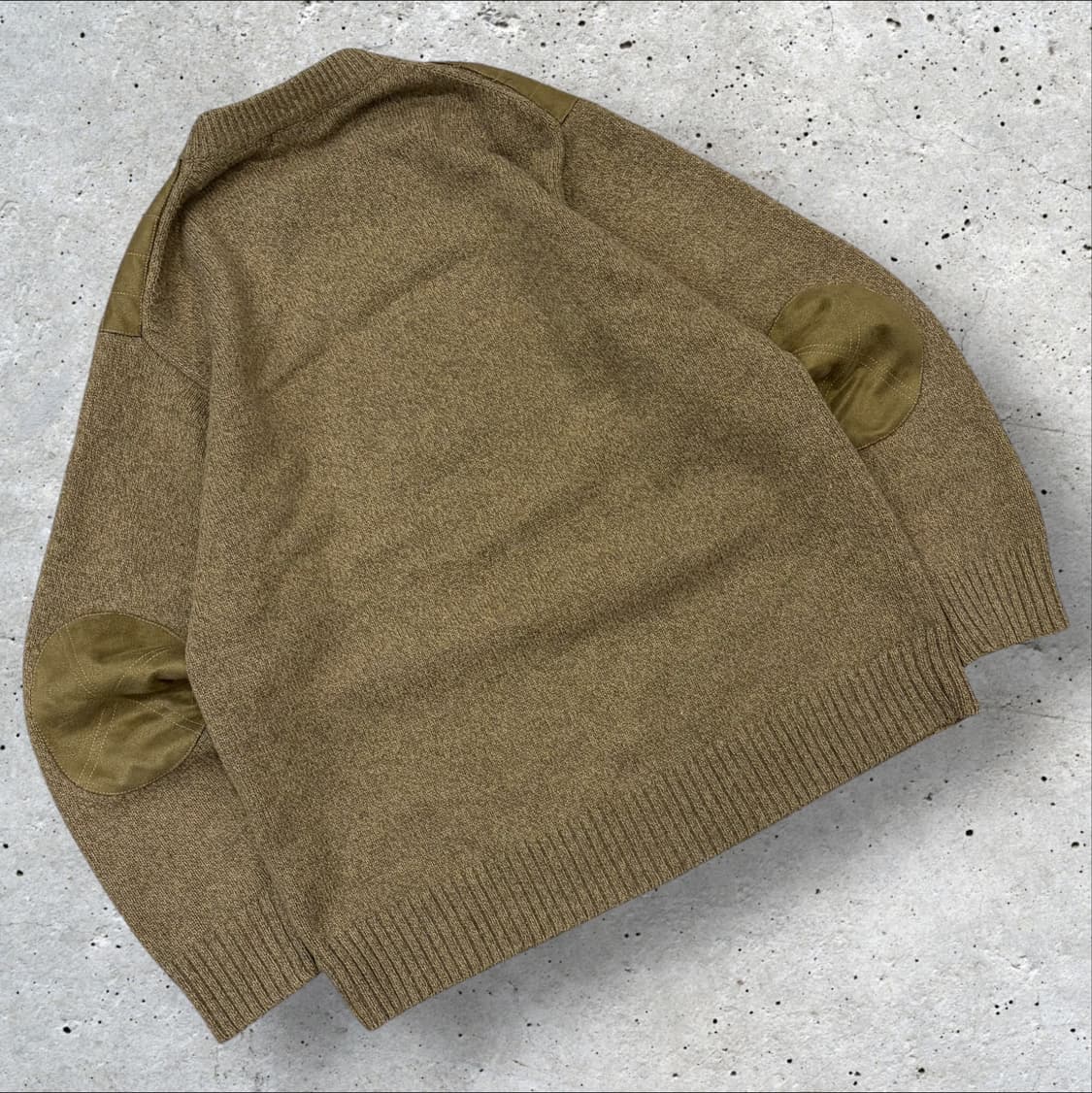 [L] 버버리 런던 패치 니트 스웨터 베이지 D78 상품이미지2