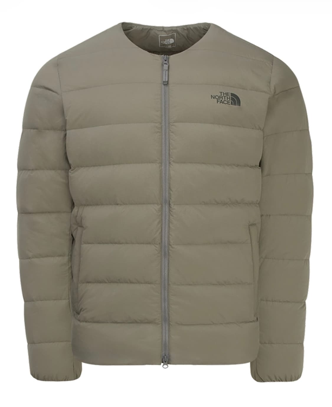 노스페이스 포플러 다운 가디건 RDS 그레이시 카키 상품이미지1