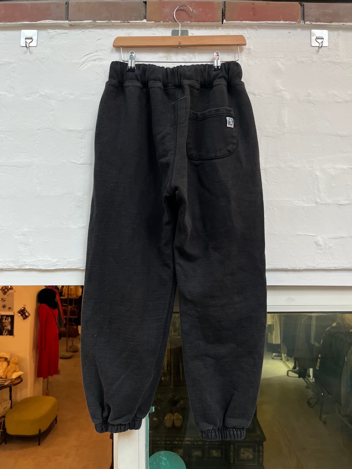 The Resq 밴딩 조거 스웨트 팬츠 블랙 S 상품이미지5