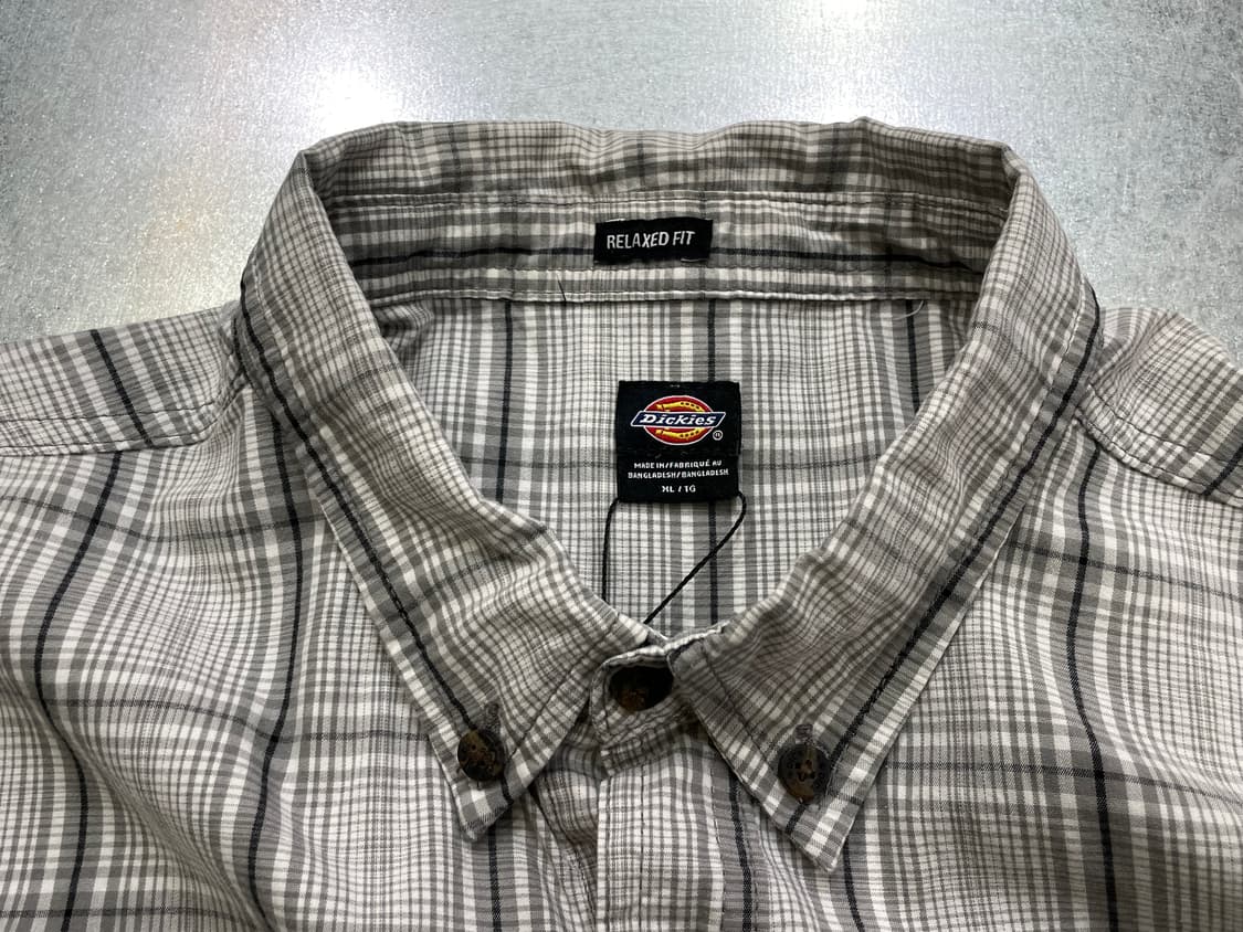 (XL) Dickies 디키즈 체크 반팔 셔츠 릴렉스드핏  상품이미지10