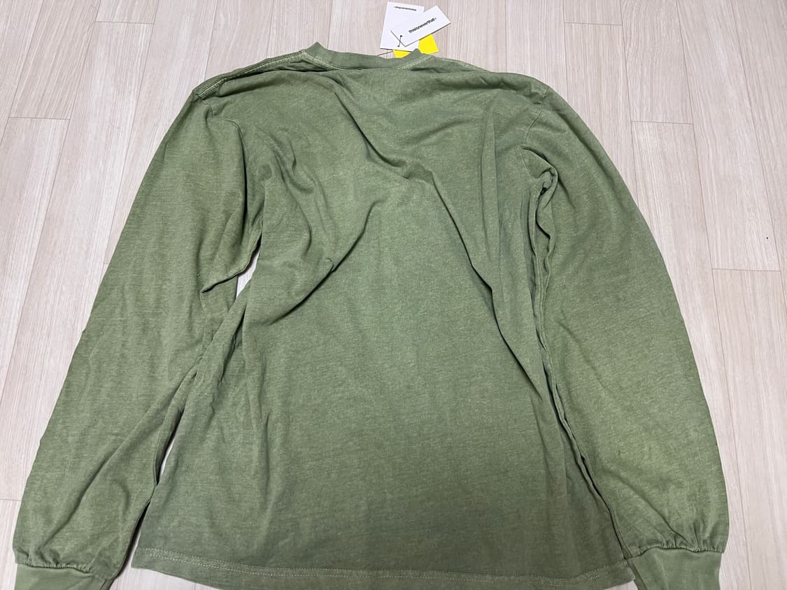 디스이즈네버댓 댓 포켓 롱슬리브 티셔츠 올리브 pocket  새상품 상품이미지2