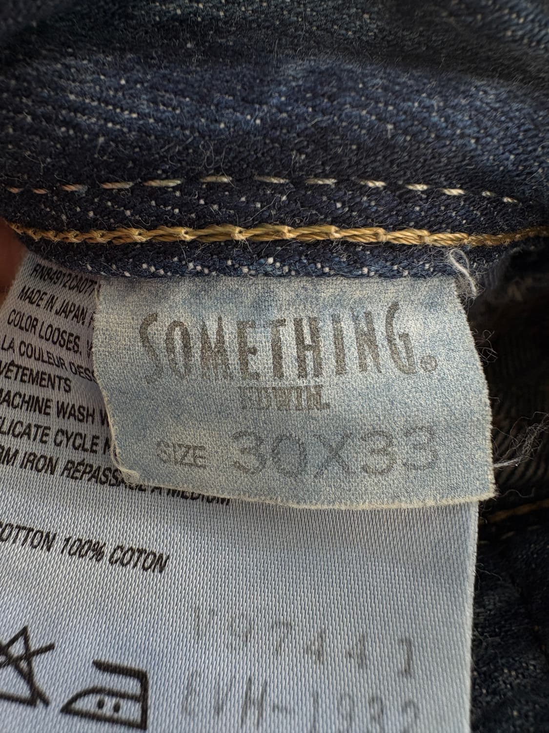 SOMETHING BY EDWIN (Made in Japan) 데님팬츠 상품이미지7