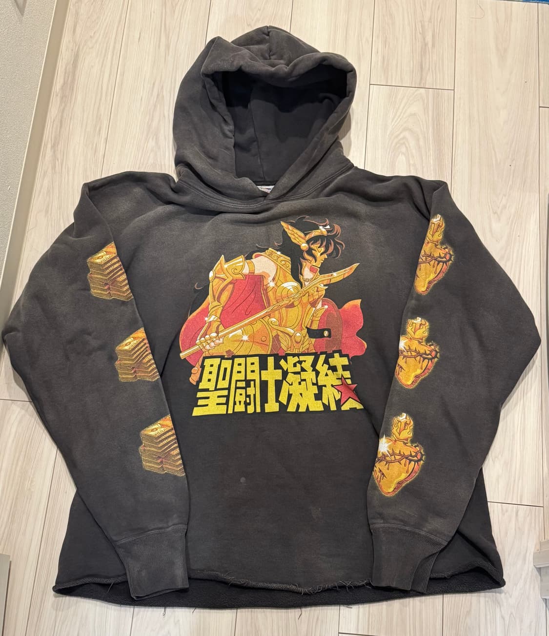세인트미카엘 세인트세이야 성투사 후드 XL 상품이미지2