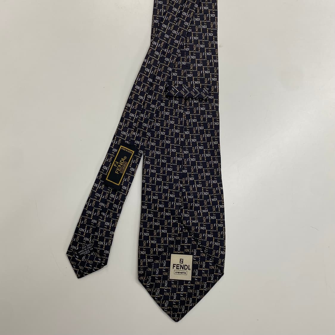 펜디 (FENDI) 영문 모노그램 정품 명품 넥타이 상품이미지3