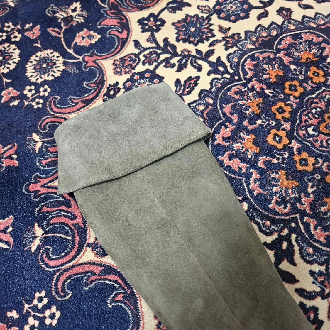 쇼쉬르라팡(Chaussure lapir) 가죽 스웨이드 롱부츠  상품이미지2