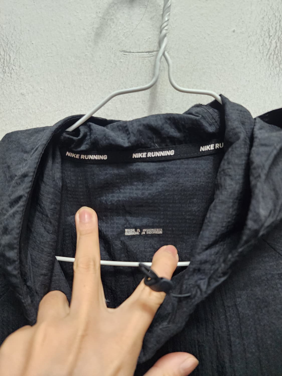 나이키 기능성 런닝 후드 바람막이 상품이미지4