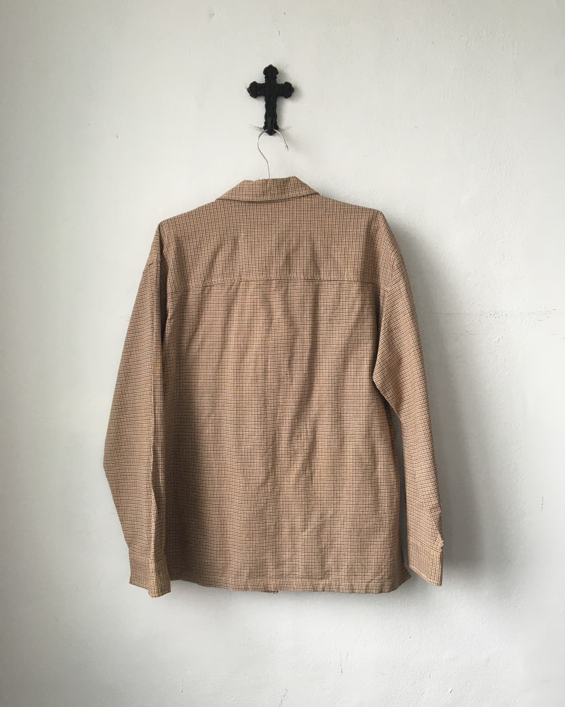 Check pattern zip up 상품이미지3