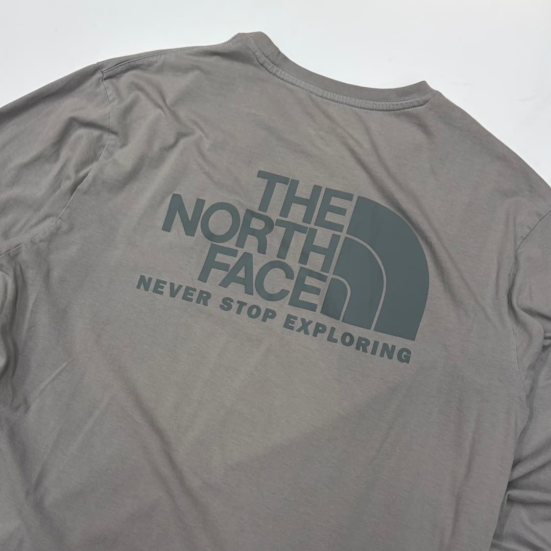The North Face 노스페이스 그레이 롱 슬리브 티셔츠 105 상품이미지3