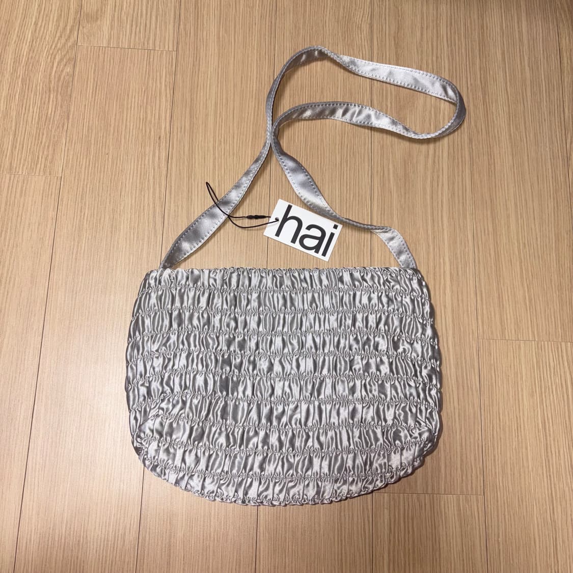 (새상품) 하이 home of hai 밀리백 크로스백 실버 상품이미지2