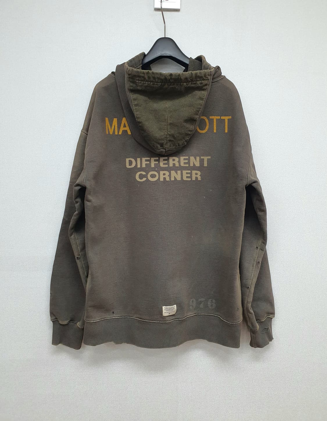 나이젤카본 후드집업 빈티지 커스텀 5[블릿치드 레터링/밀리터리 테이스트] 상품이미지7