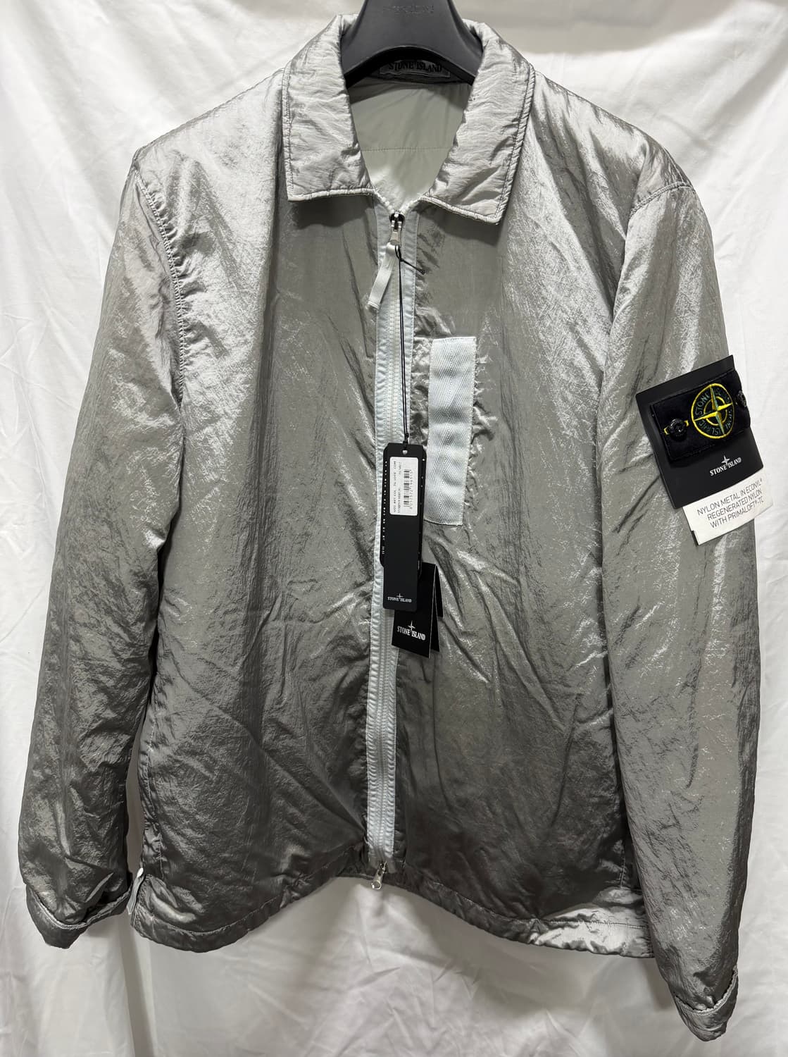 스톤 아일랜드 나일론 메탈 프리마로프트 자켓XL 상품이미지2