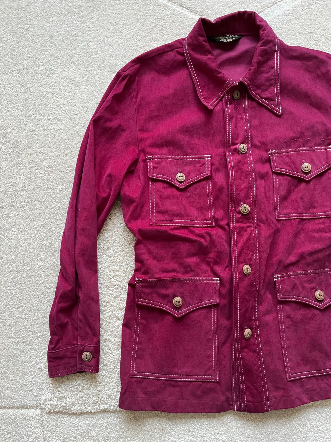 60s-70s Sears 몰스킨 필드 자켓 (95-100) 상품이미지7