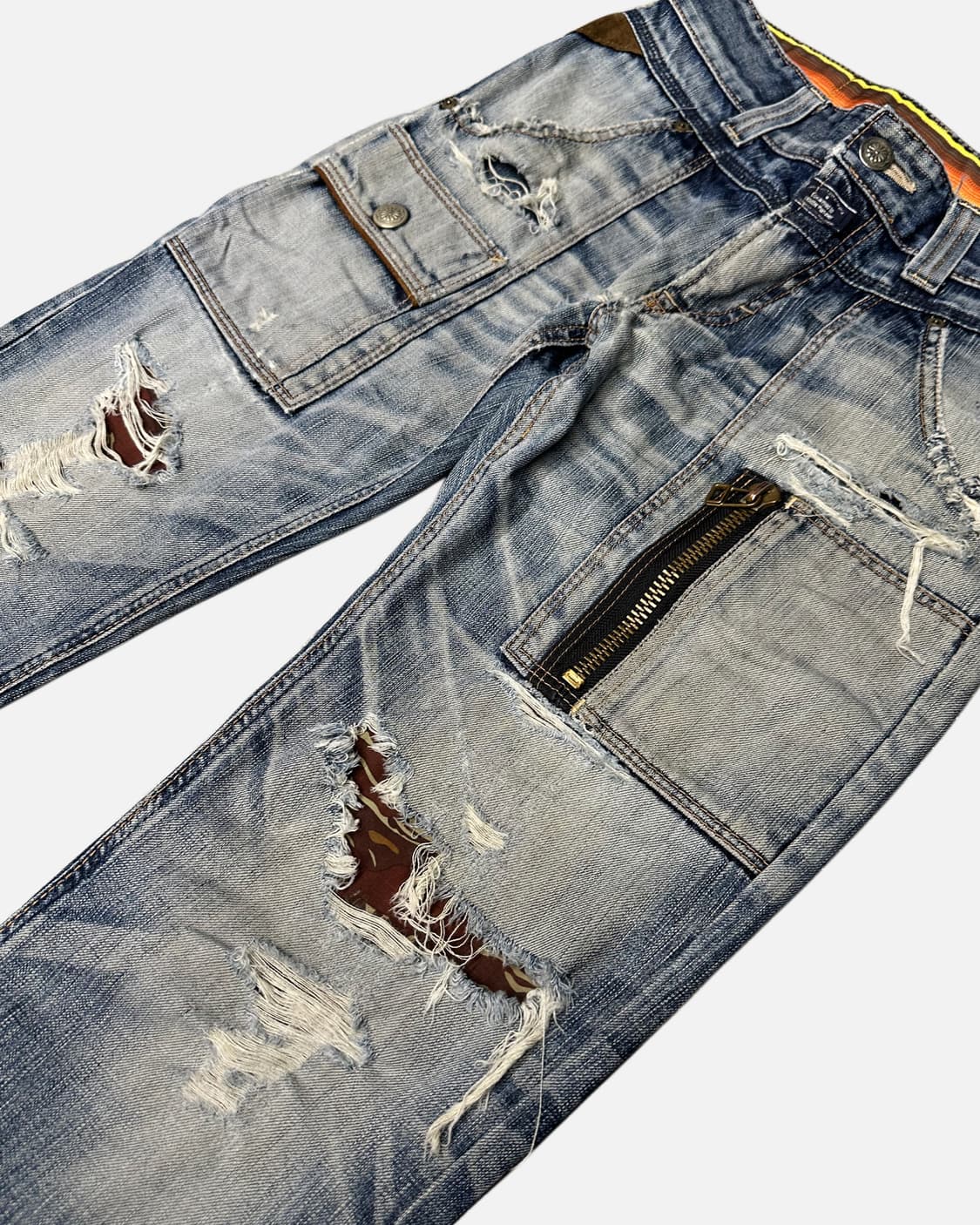 aging fade damage jean 상품이미지5