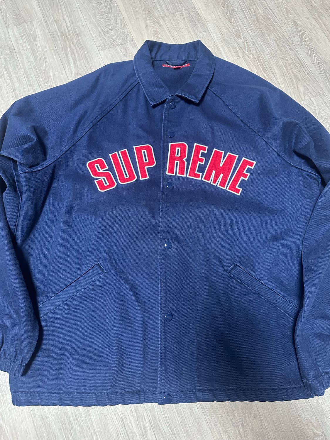 슈프림 아크 데님 코치 자켓 L 상품이미지1
