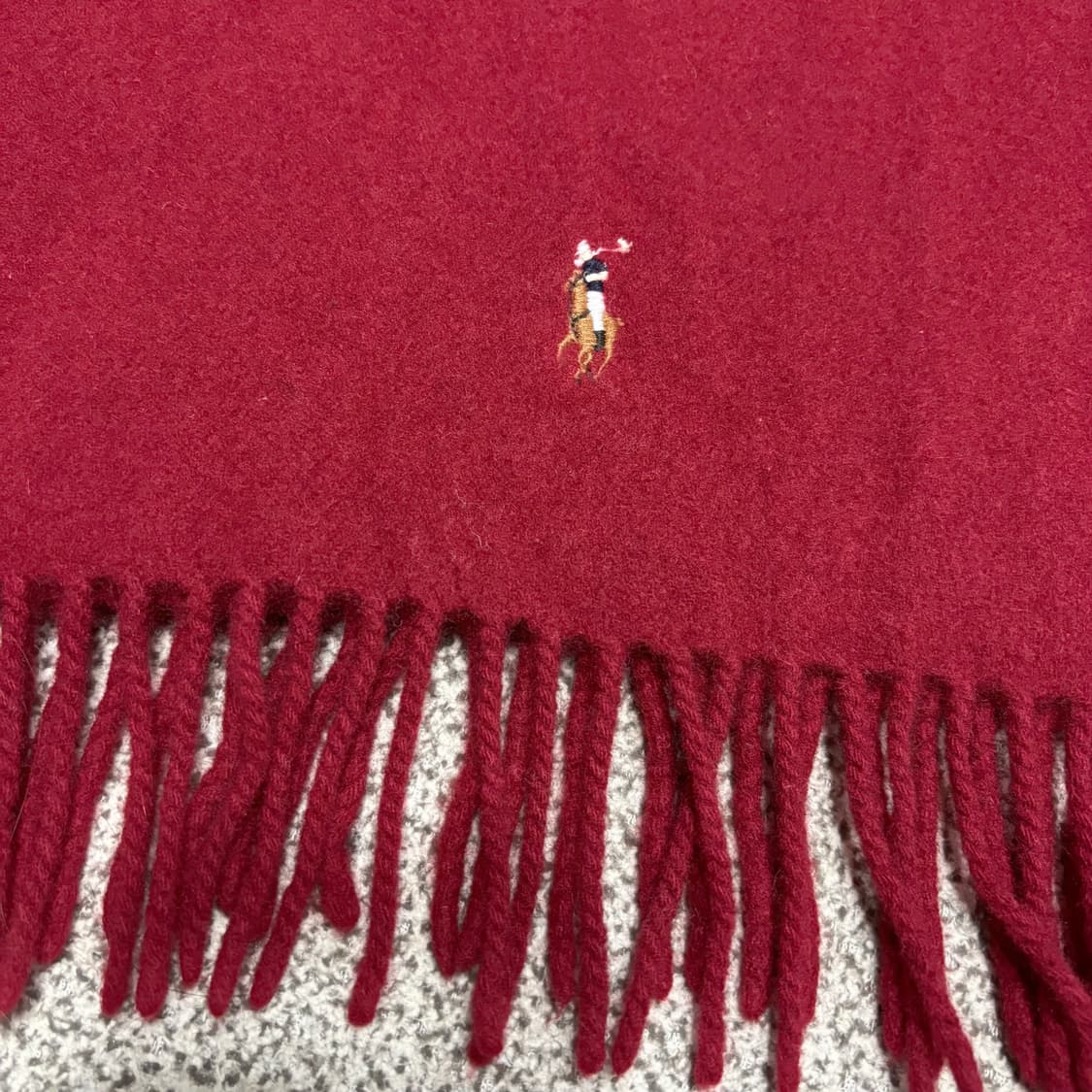 [택포,램스울100] 폴로 랄프로렌 이태리 머플러 목도리 [A+] 상품이미지2