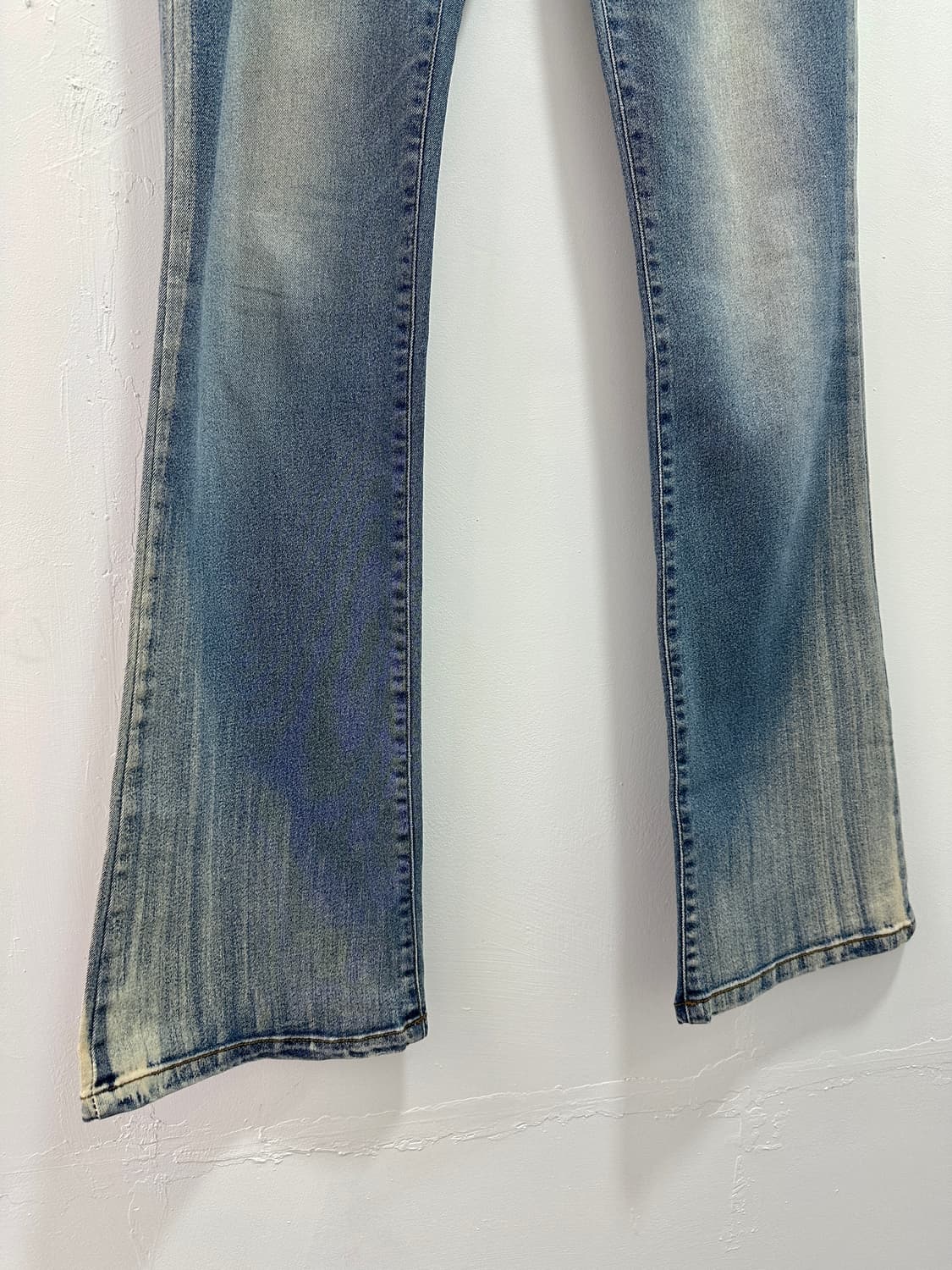 Vintage washed flare denim jeans 상품이미지6