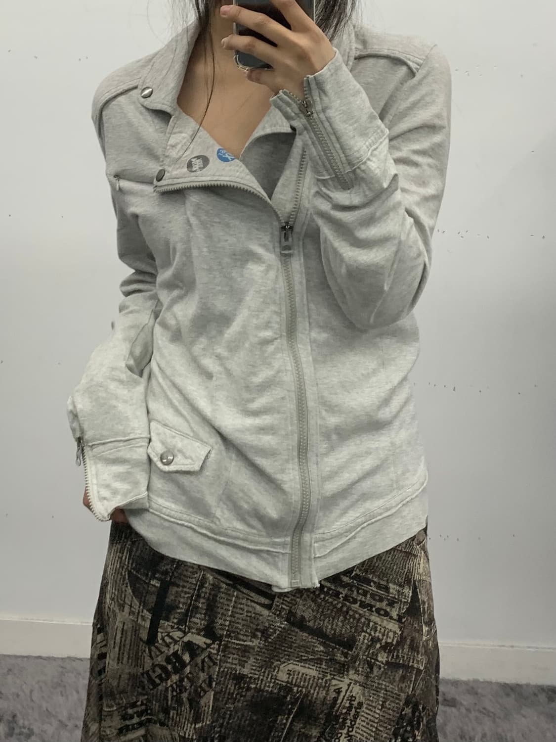 디젤 코튼 라이더 집업 상품이미지1