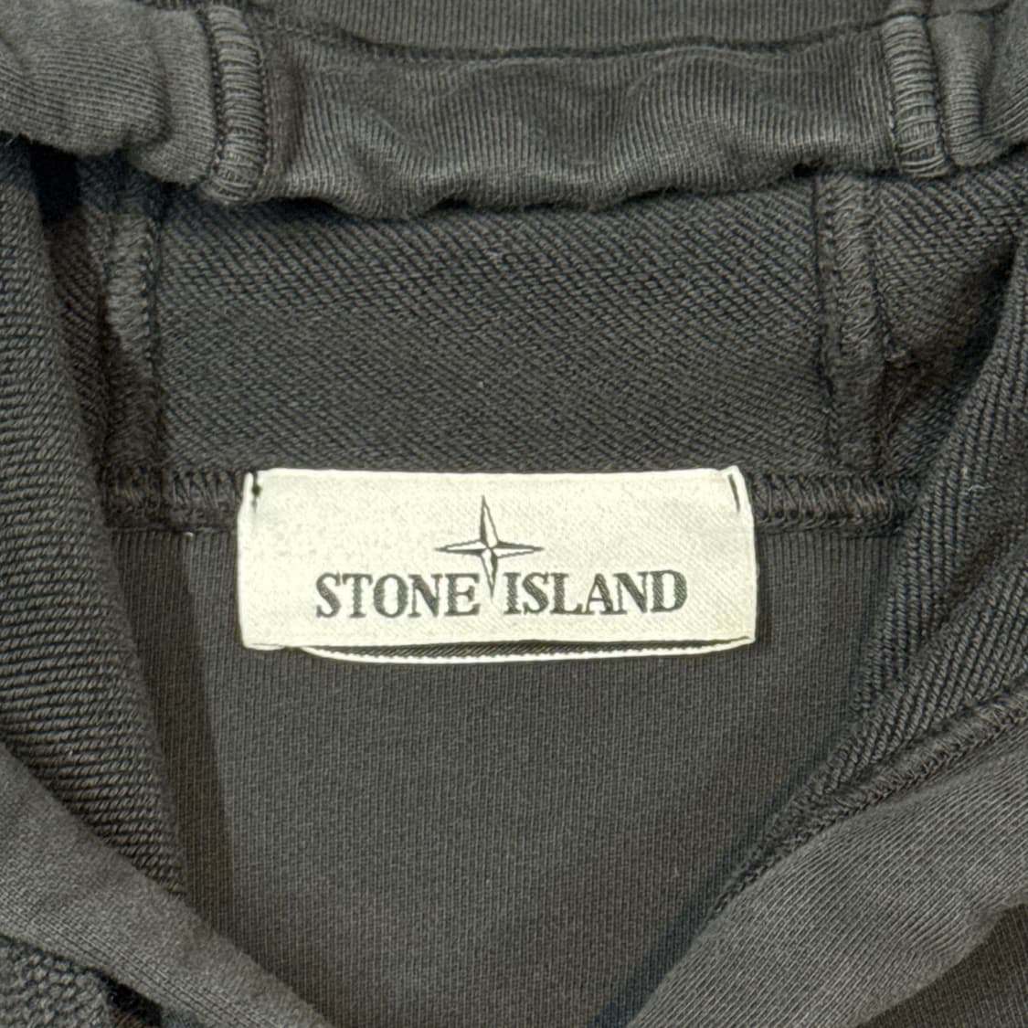 XXL) 스톤아일랜드 와펜 블랙 스웨트 후드티 상품이미지6