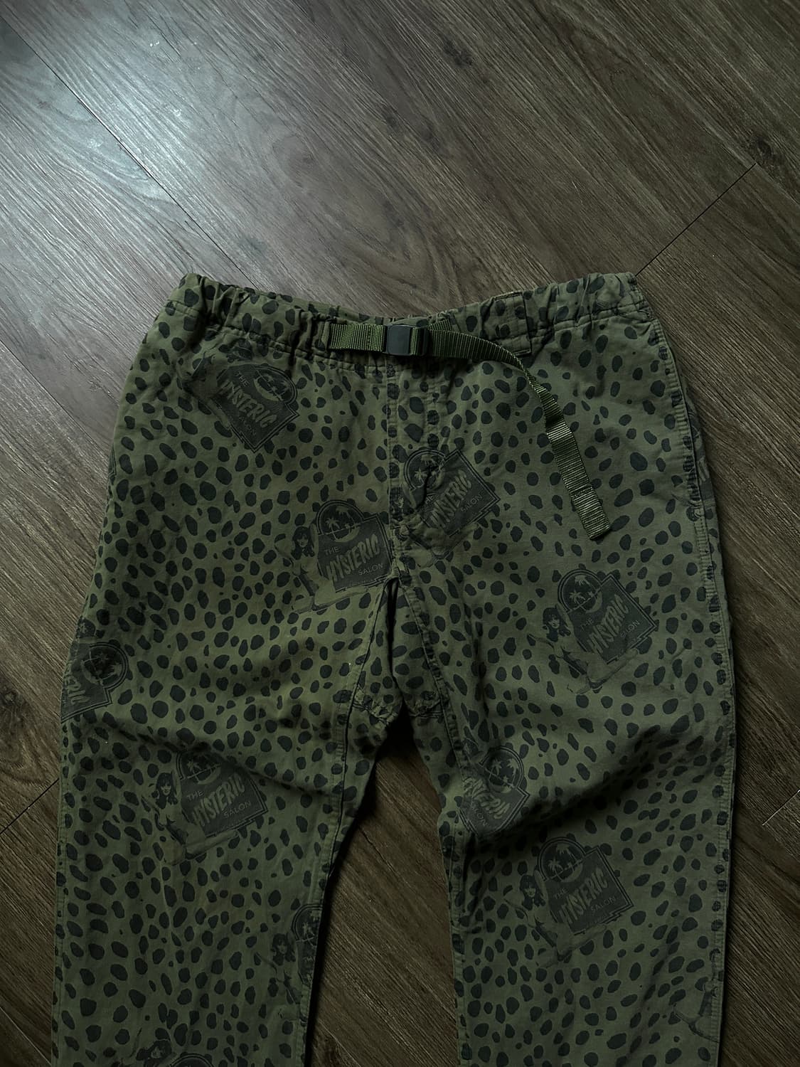 Hysteric 올오버 레오파드 팬츠 상품이미지10