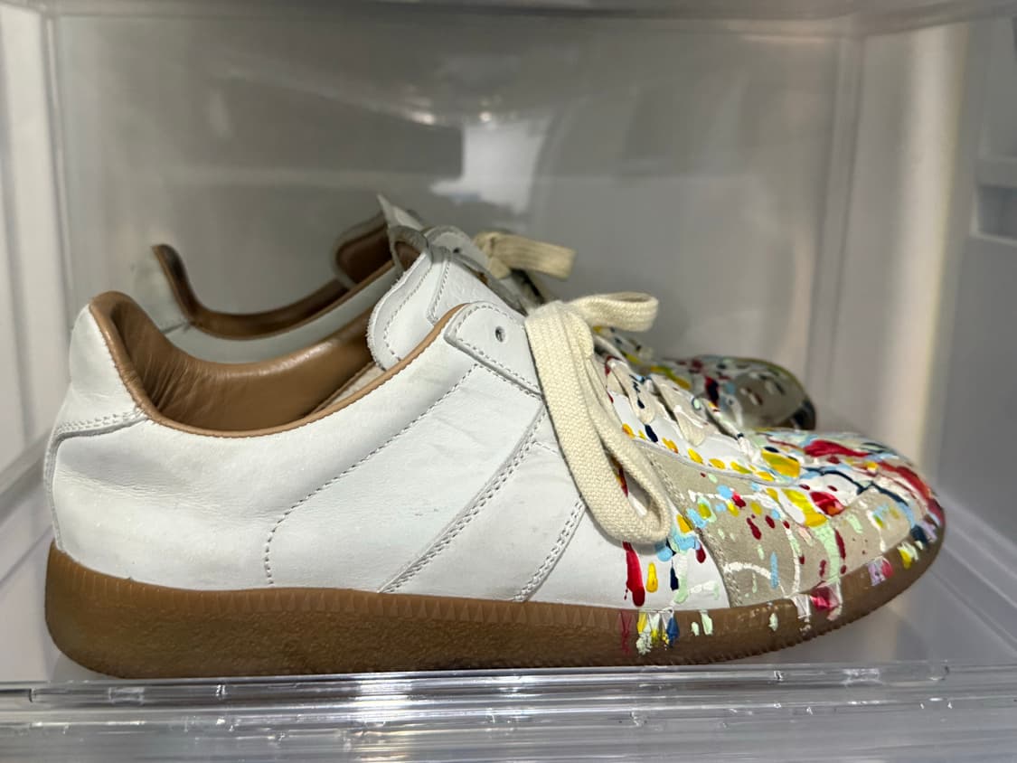 메종 마르지엘라 독일군 페인팅 스니커즈 230 상품이미지2