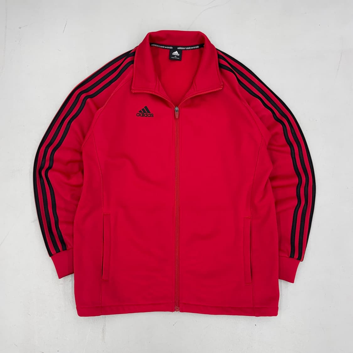 아디다스 올드스쿨 삼선 검빨 트랙탑 져지 상품이미지2