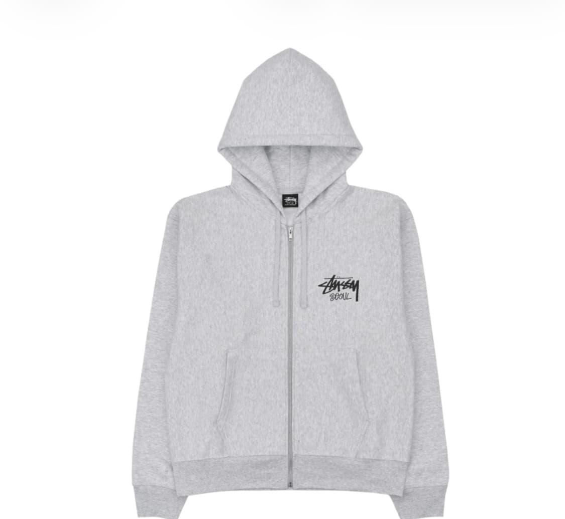 스투시 서울 후드집업 M 상품이미지1