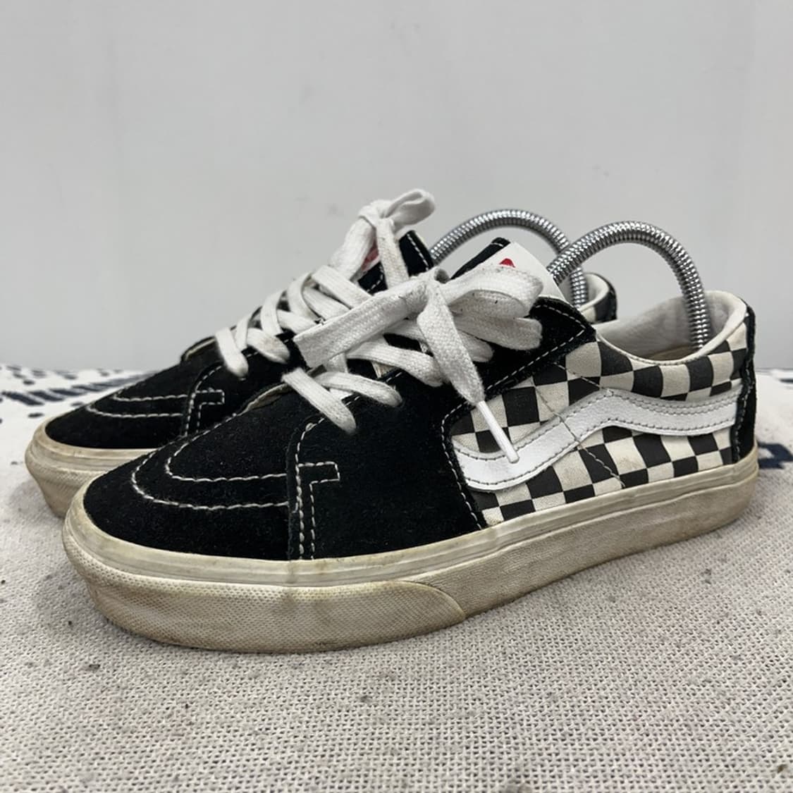 반스 체커보드 SK8 로우 스니커즈 230 X00878 상품이미지1
