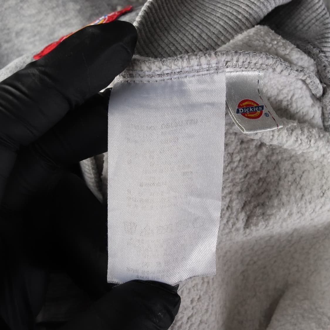 디키즈 그레이 빈티지 레터링 후드 집업 M 상품이미지6