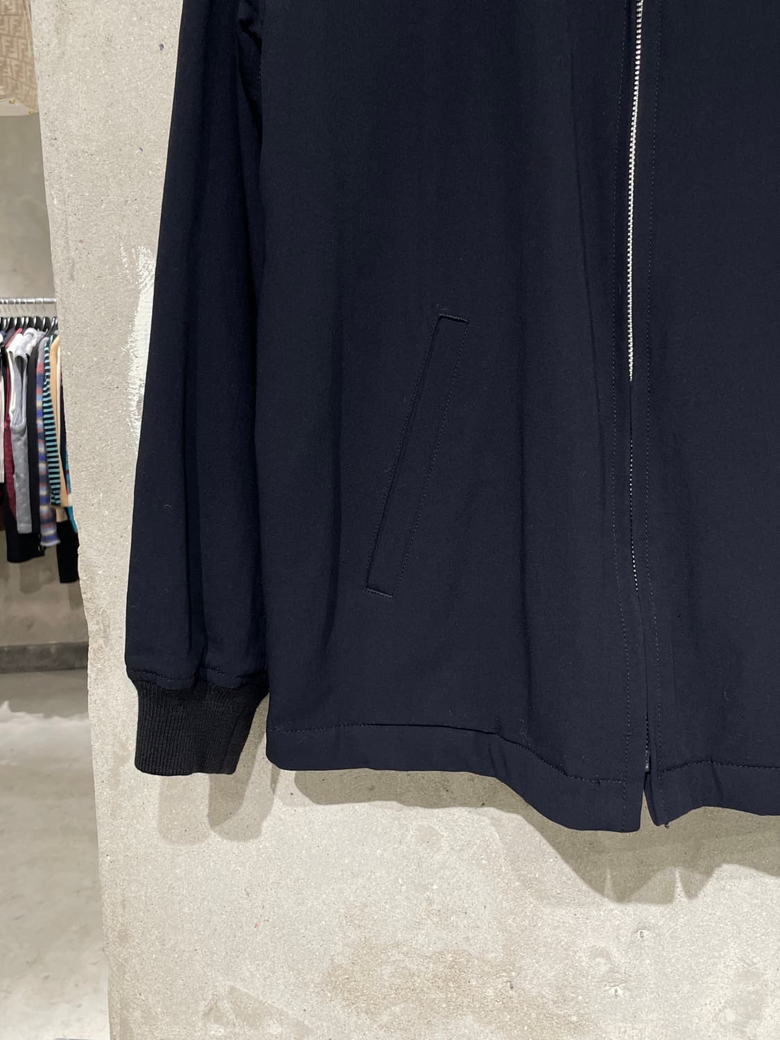 이세이 미야케 아임 프로덕트 데님 다크 네이비 누빔 블루종 상품이미지4