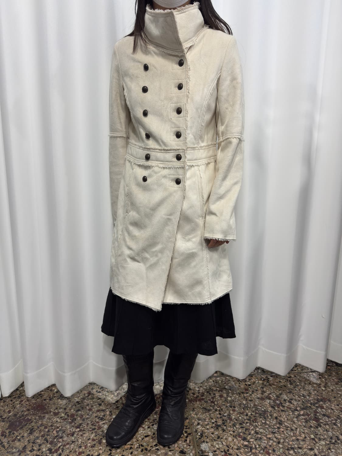 comme ca ism design fur coat 상품이미지6