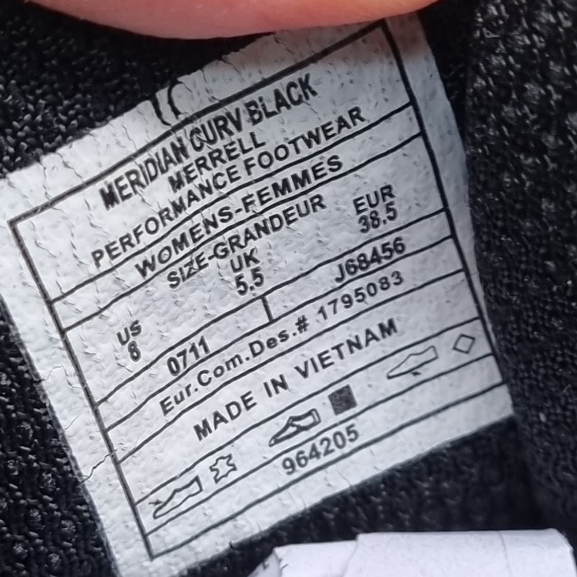 머렐 운동화 38.5 245 상품이미지6