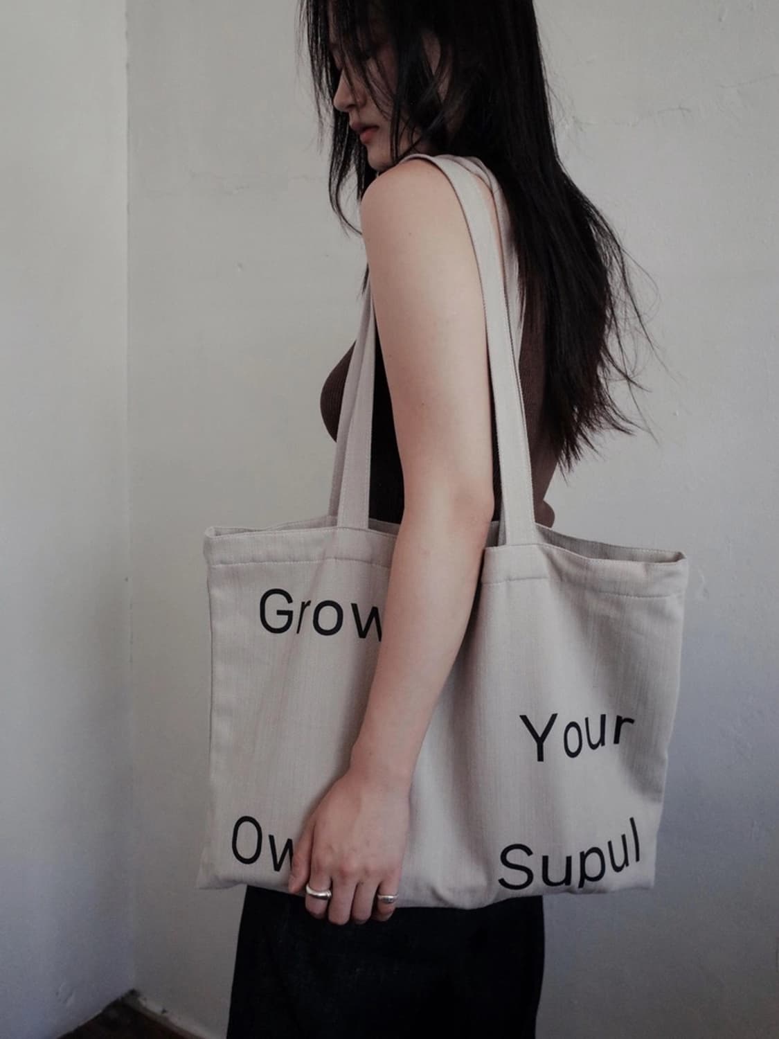 수풀 에코백 상품이미지1