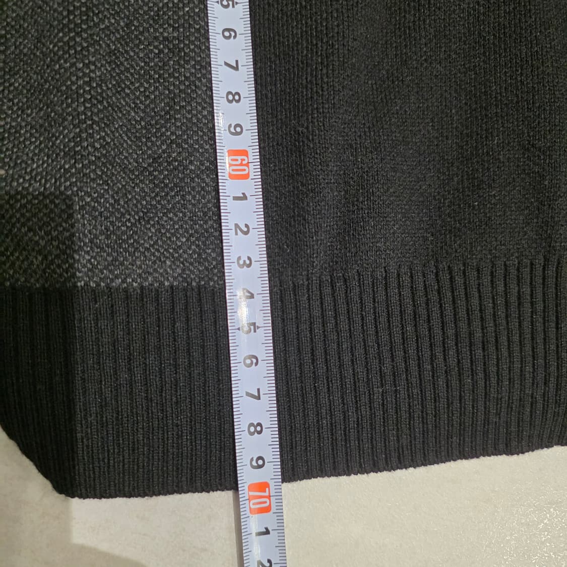 울시 남성 니트 블랙 색상 XL 상품이미지8